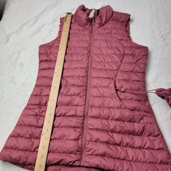 Lululemon Women's Plumful Pack It Lightweight Full-Zip Down Puffer Vest Size 6 - Picture 5 of 7